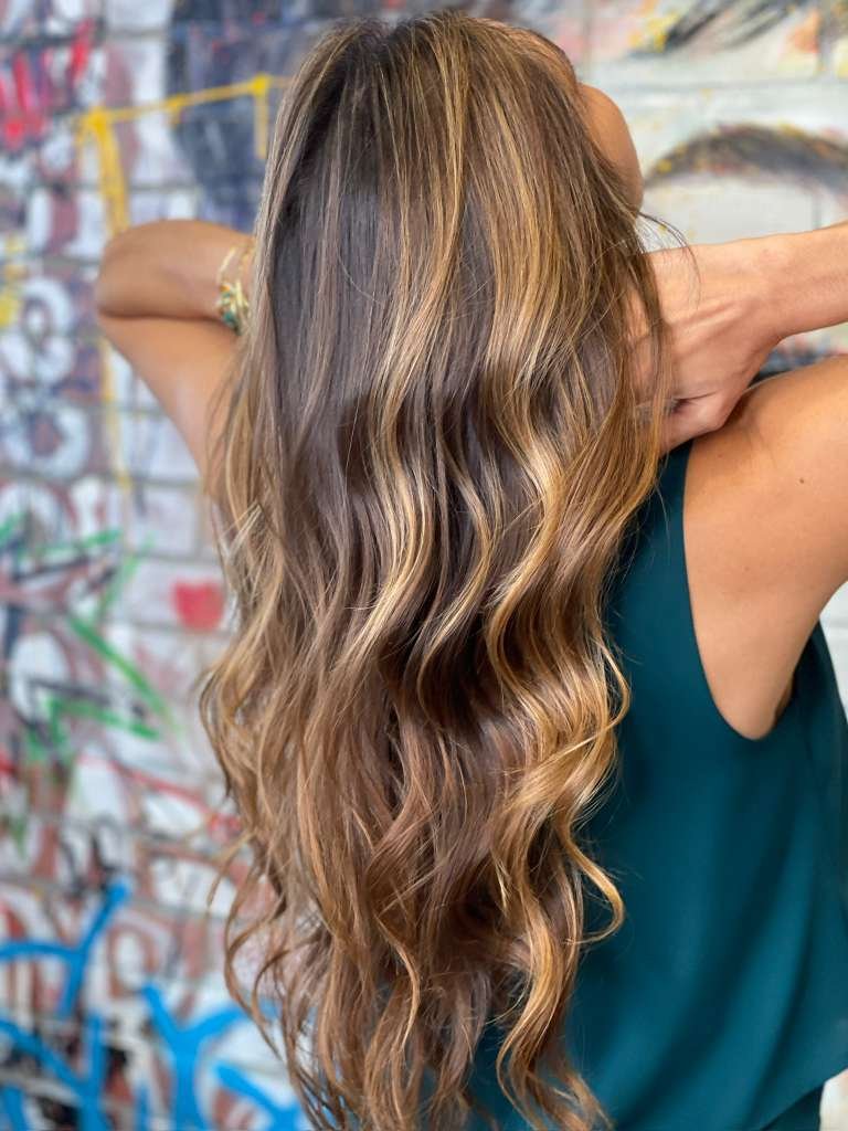 Después del balayage